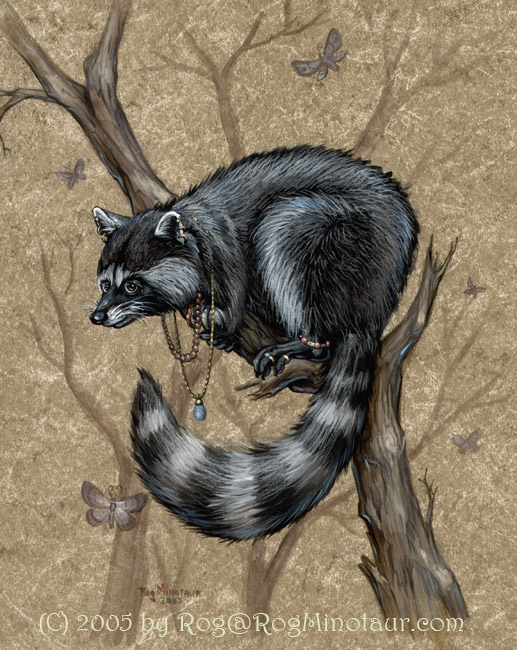 This Racoon already has all the shinies it needs