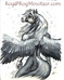 Why does everyone draw Nexxus nakid.  Tradition!