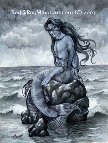 He waits for you by the sea.