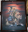 A painting that proves that centaur can knit clothing...